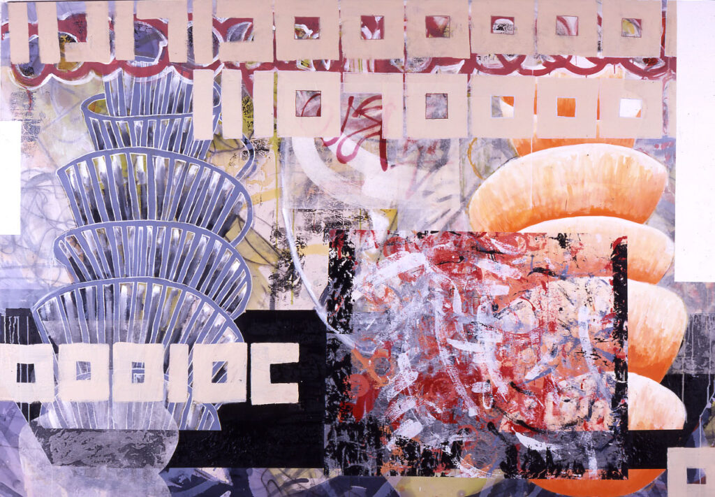 black and white become grey